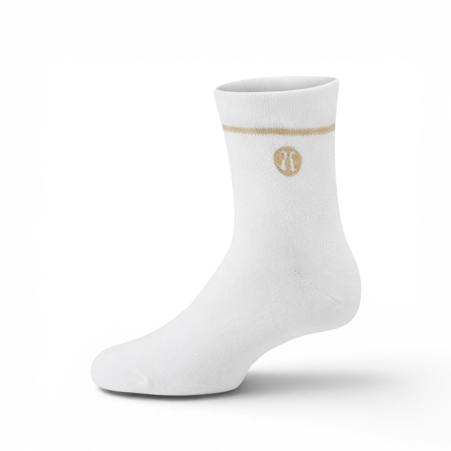 WHITE BOW-ACCENTED GIRL SOCKS