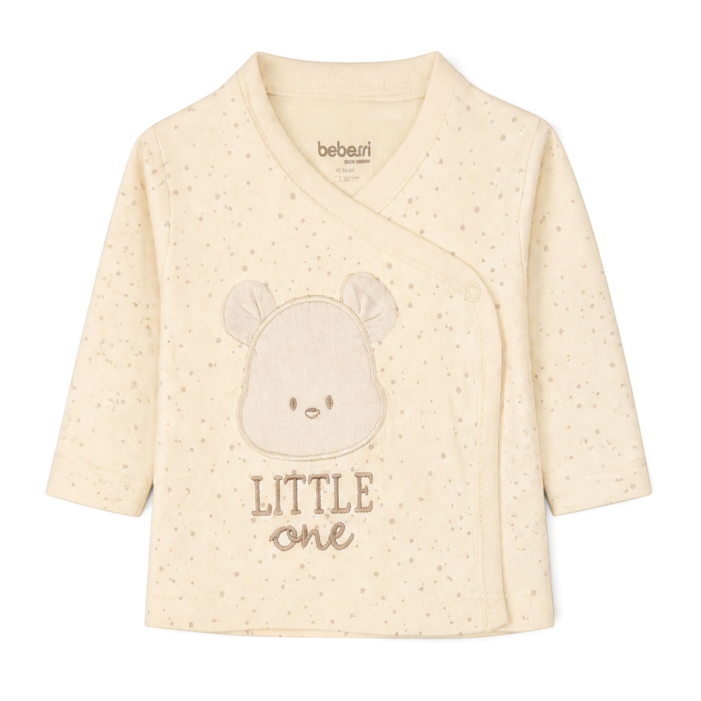 BEIGE "LITTLE ONE" BEAR BABY BOY GIFT SET