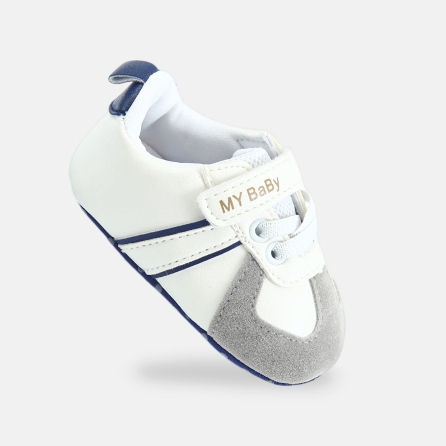 White Contrast Sneakers