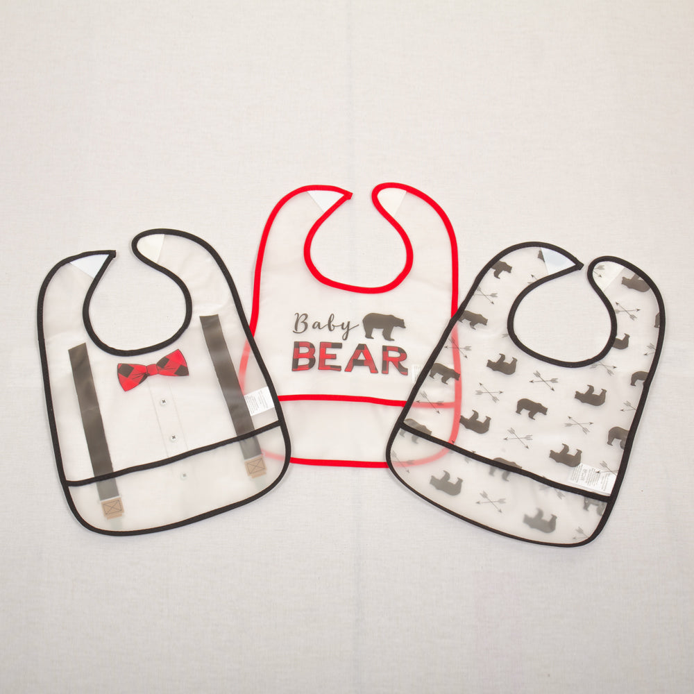 EASY CLEAN BIBS PK-3