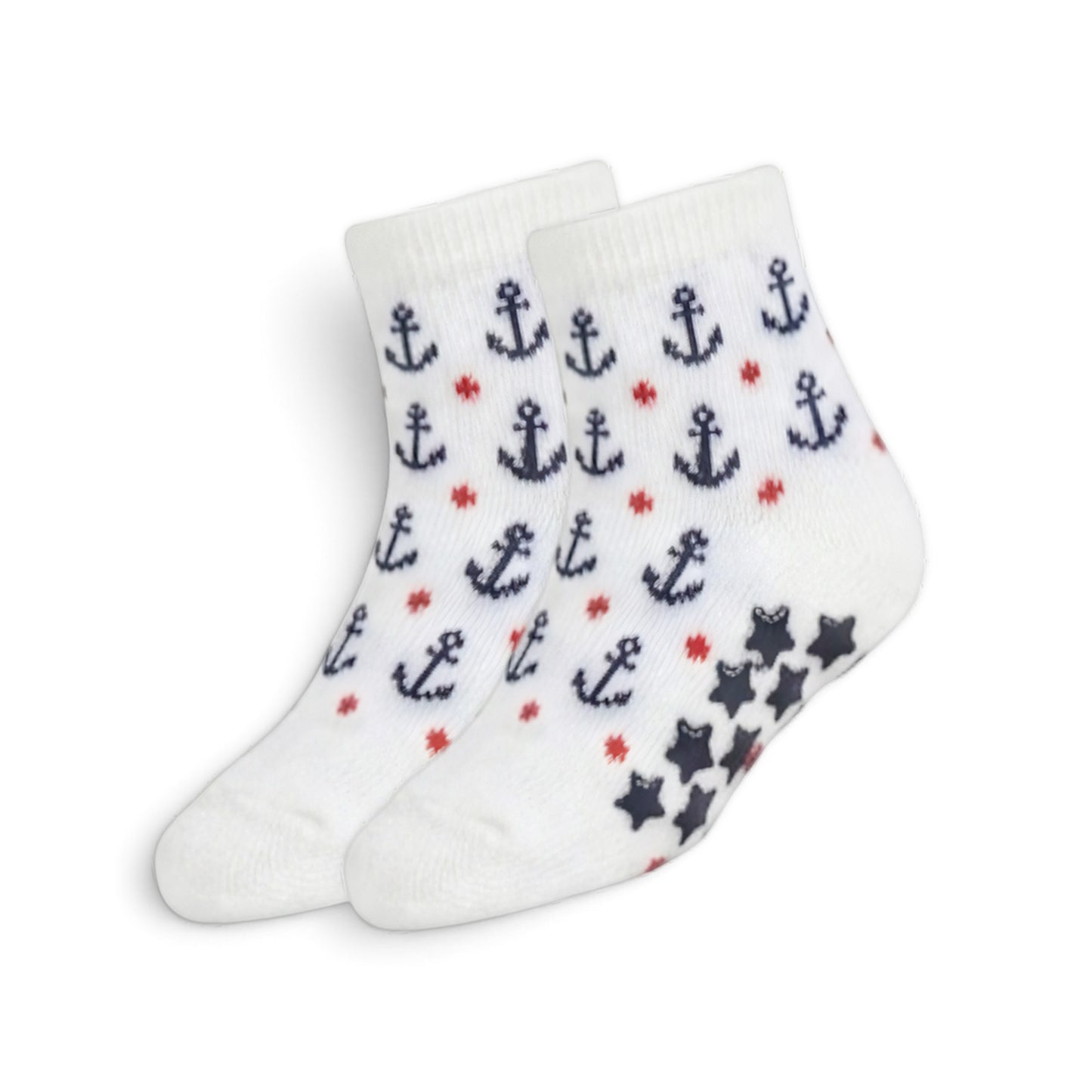 CAPTAIN ANCHOR GRIP BOY SOCKS PK-5