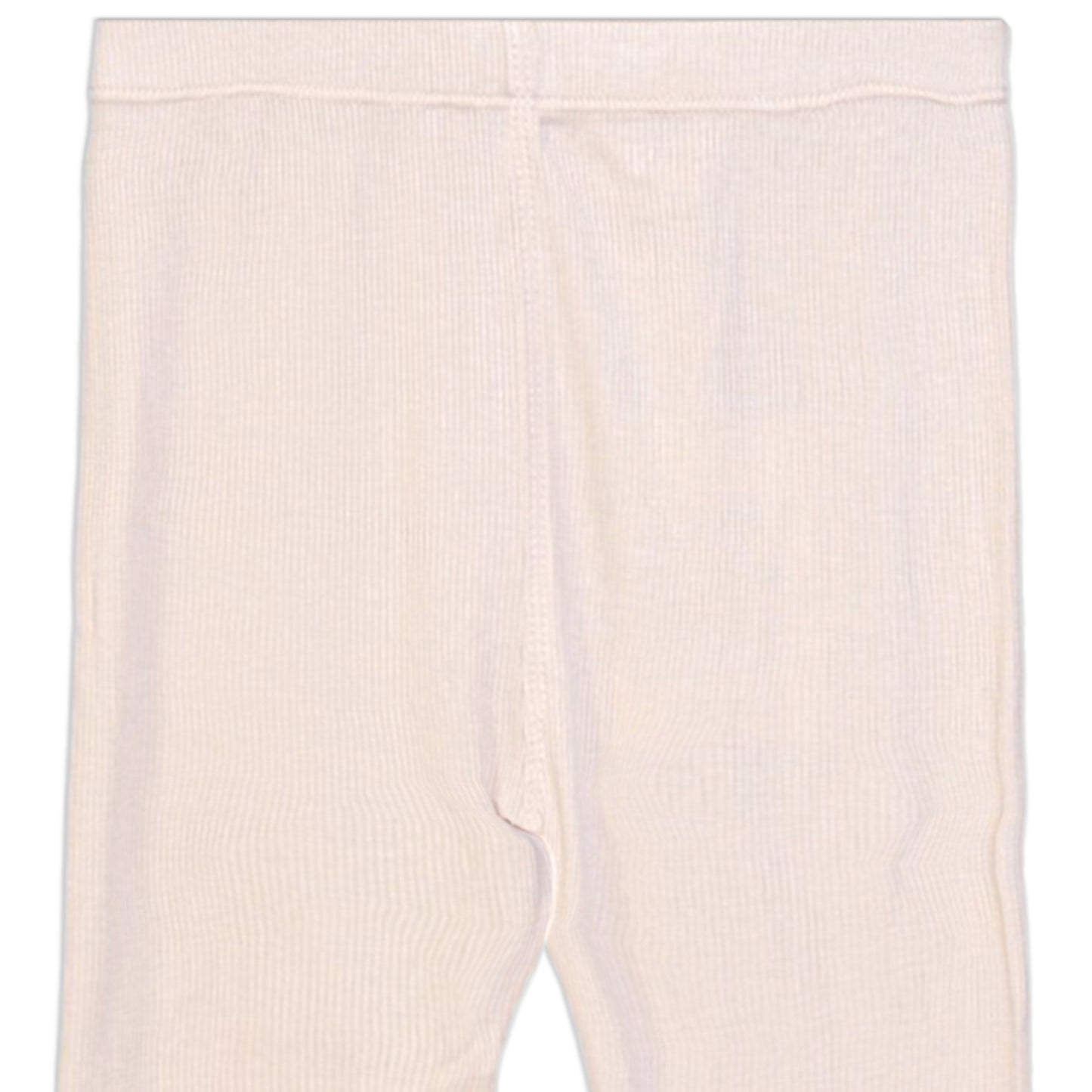 PINK LACE RIBBED TROUSERS