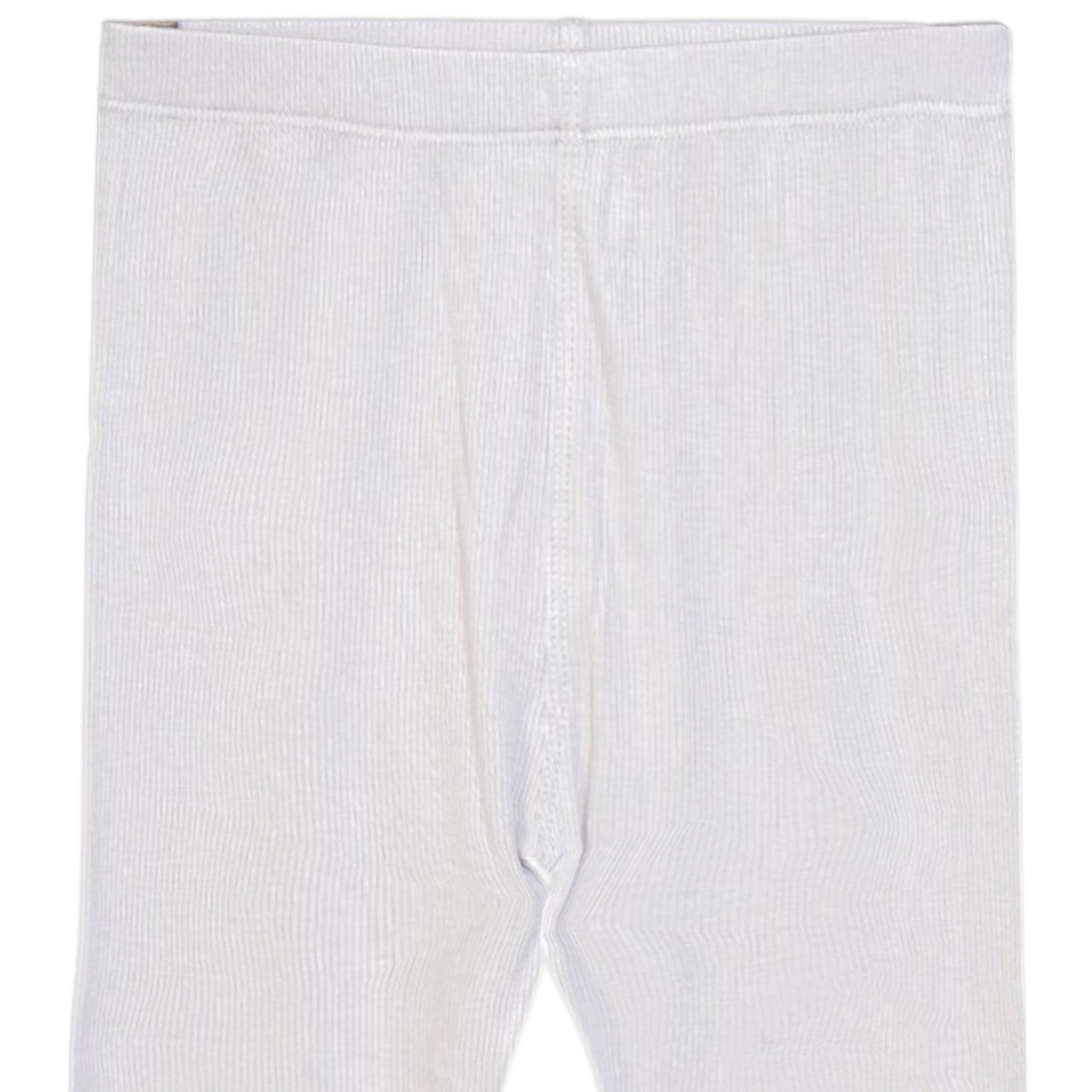 OFF-WHITE RIBBED BOW TROUSERS