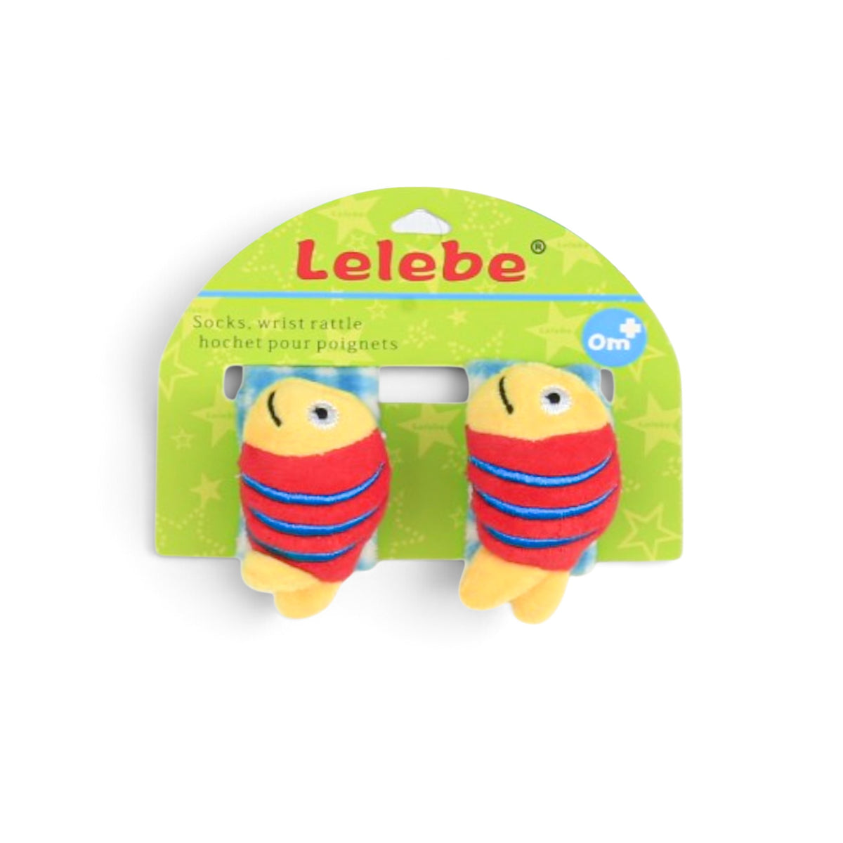 LELEBE FISH RATTLE WRIST TOY