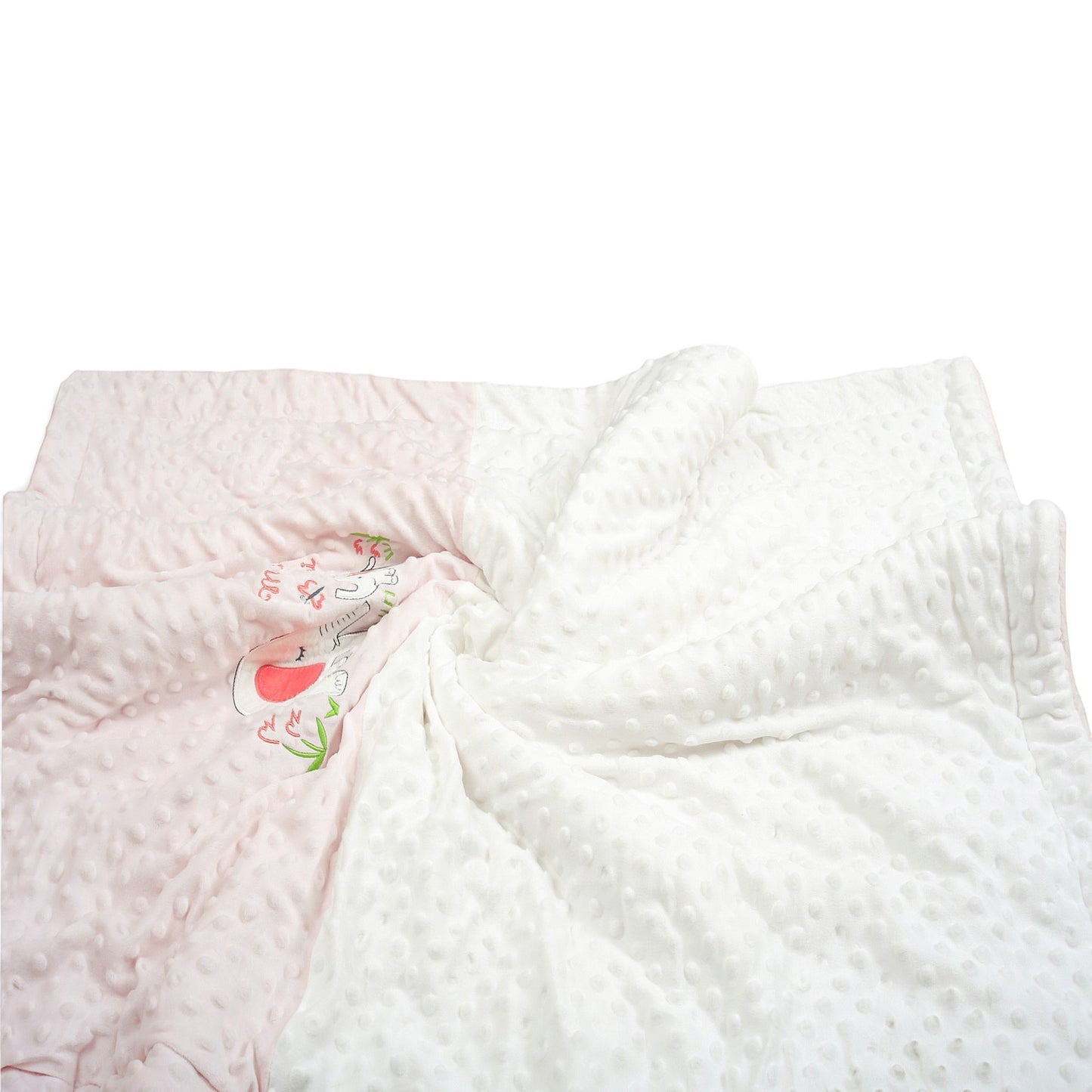 MOMMY'S MINI PINK ELEPHANT BLANKET