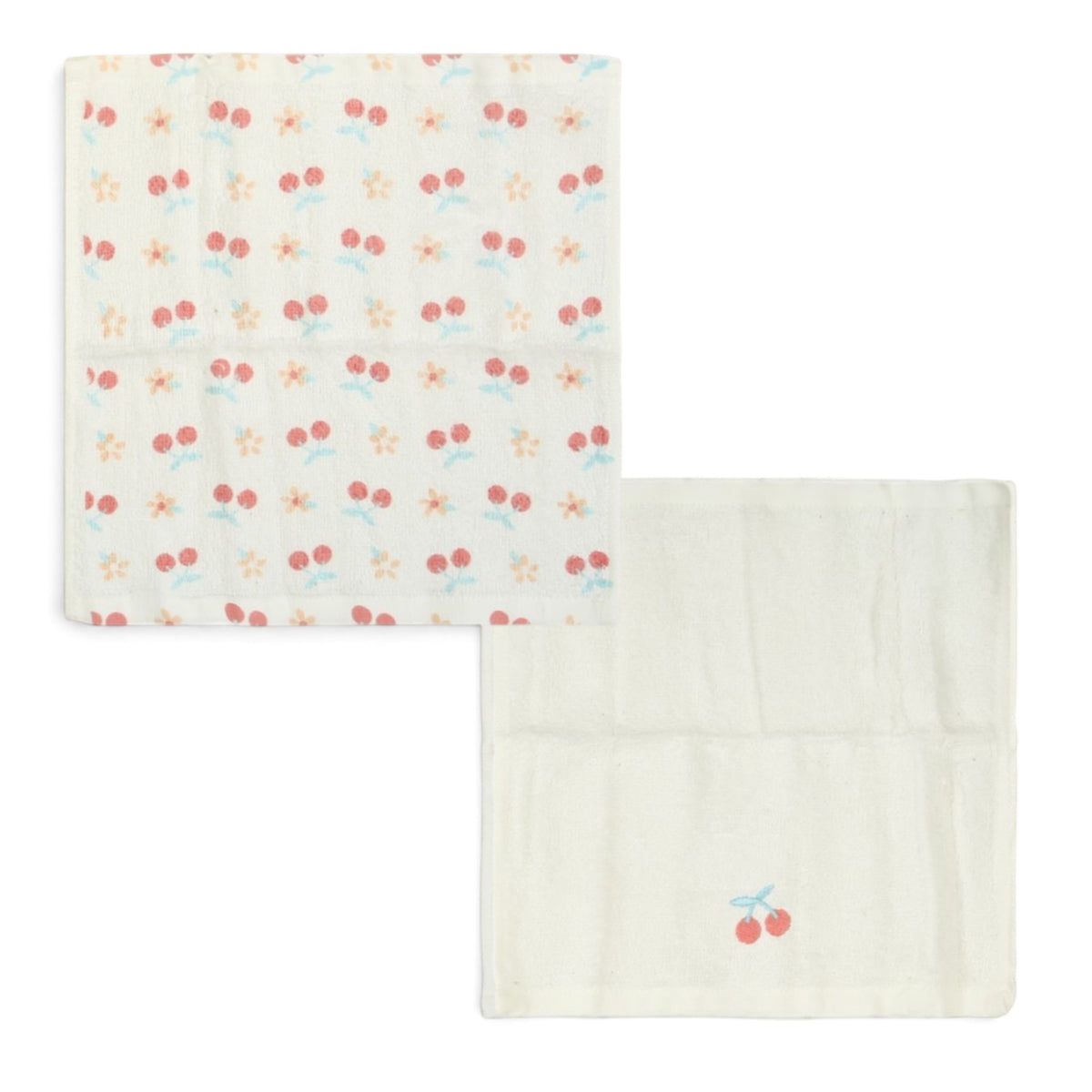 CHERRY FRUIT FACE TOWEL PK-4