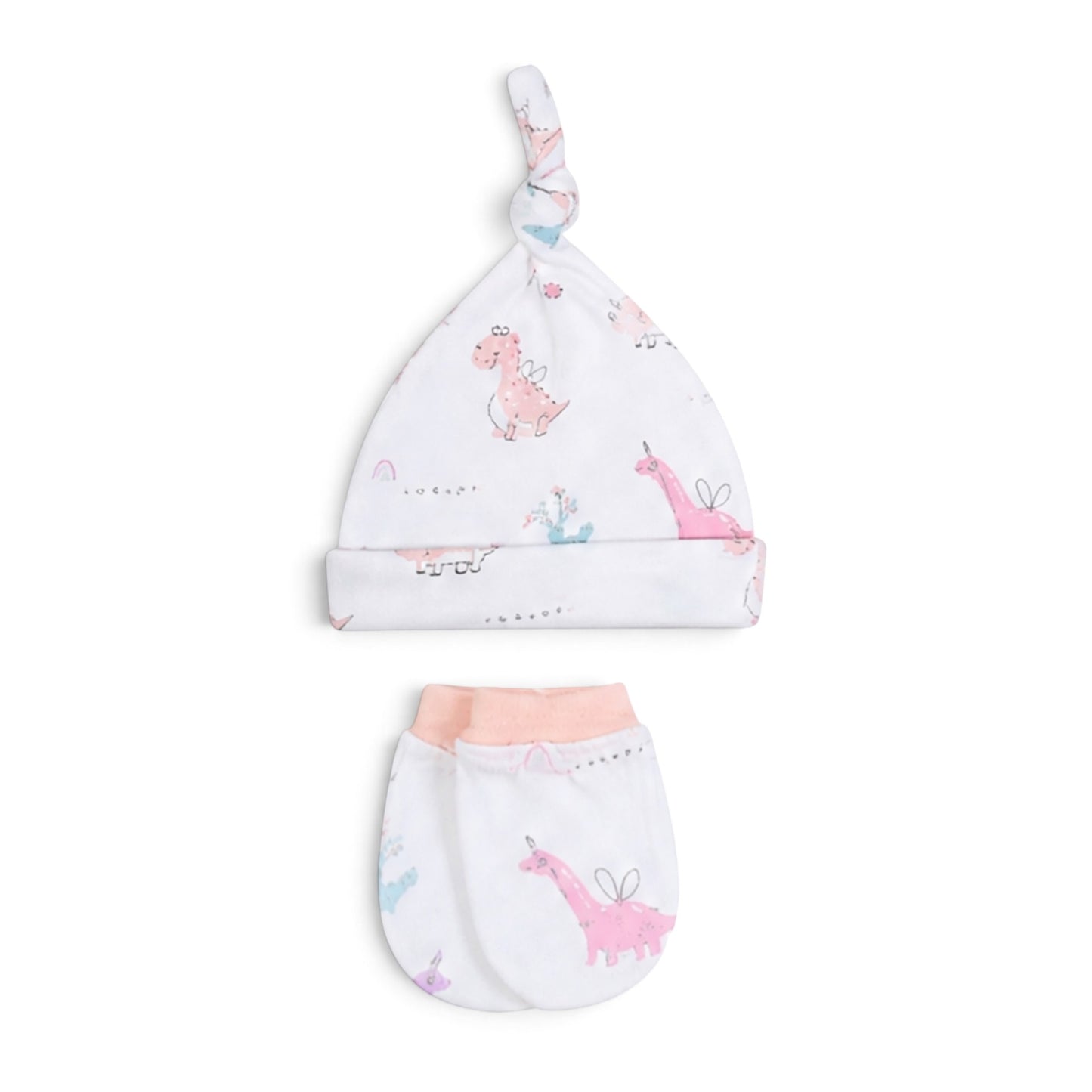 FUNNYZ DINO PRINCESS LAYETTE SET GIRLS