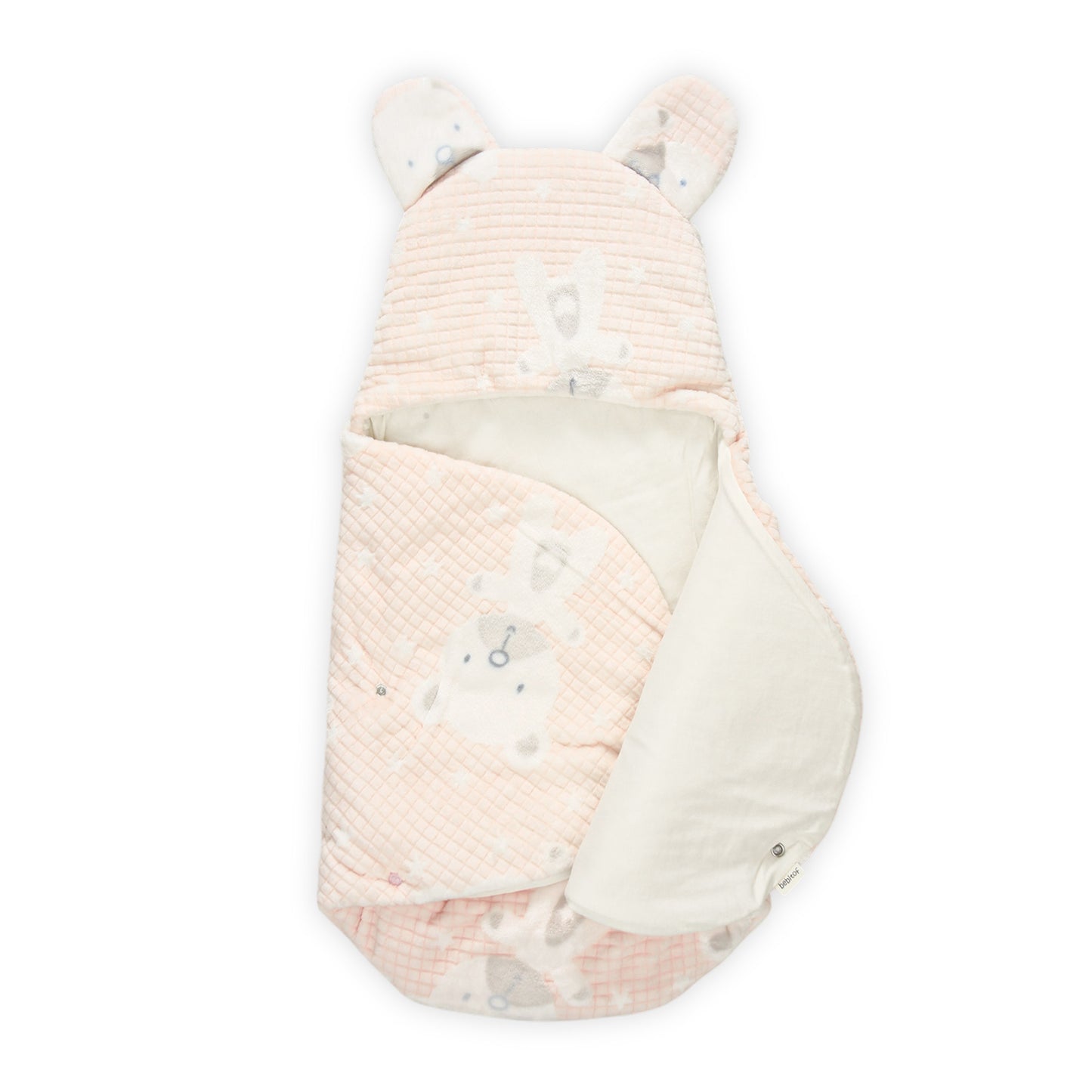 TEDDY CUDDLES PASTEL HOODED CARRY NEST