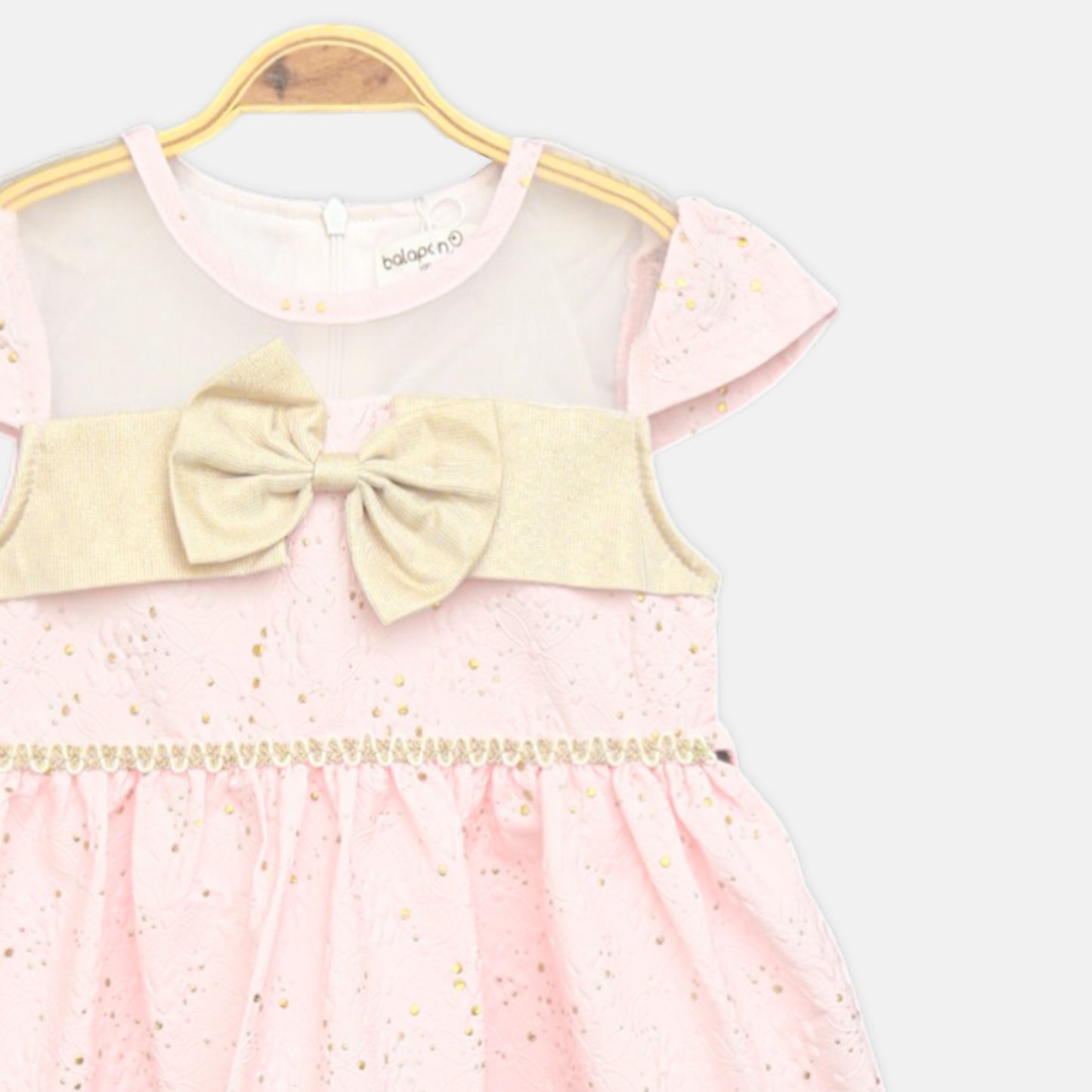 Pink Gold Glitter Frock