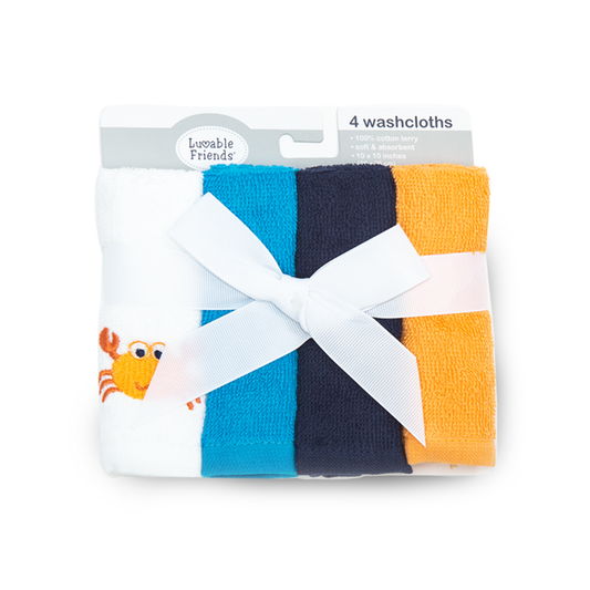 FACE TOWEL PK-4 (BLUE)