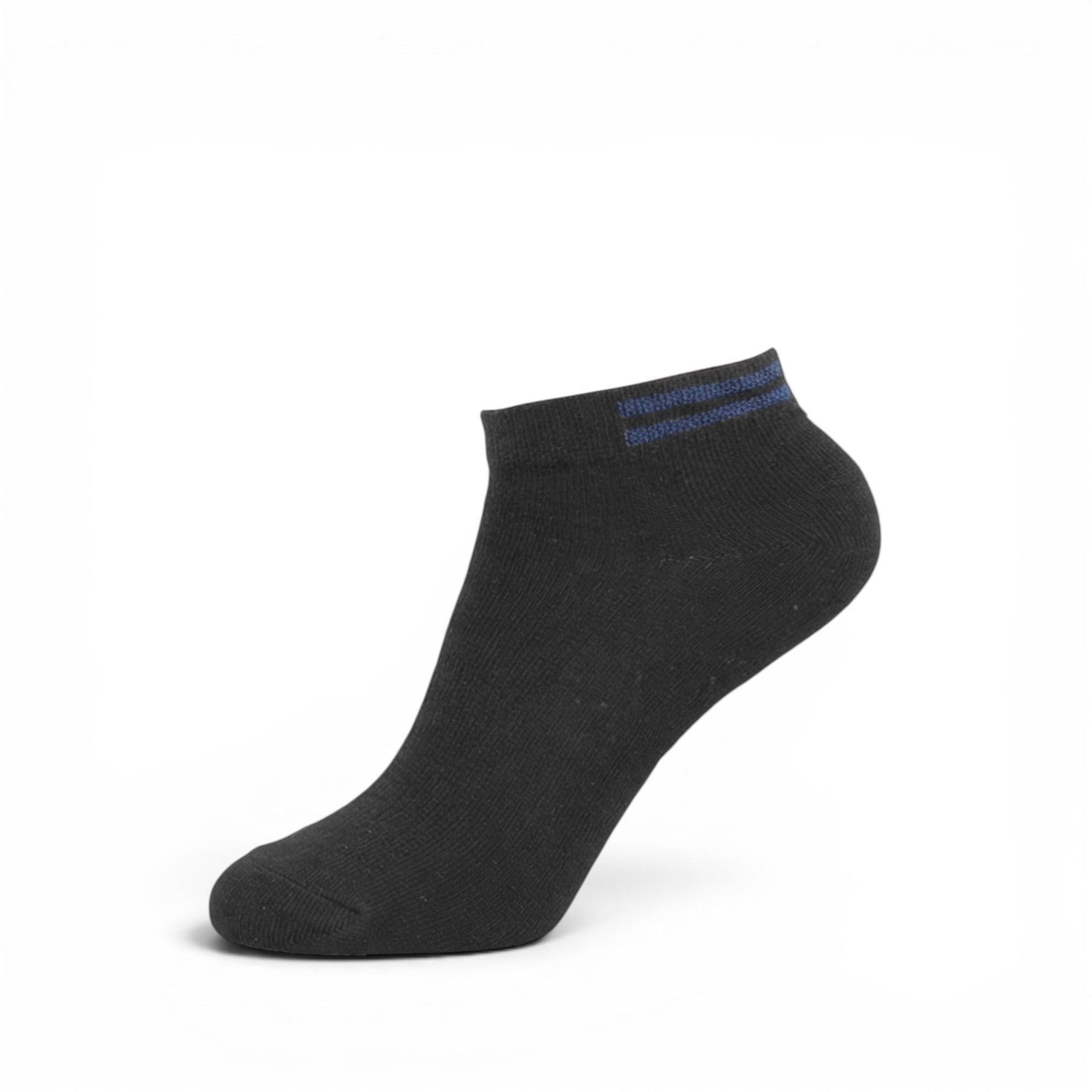 BLACK ANKLE BOY SOCKS