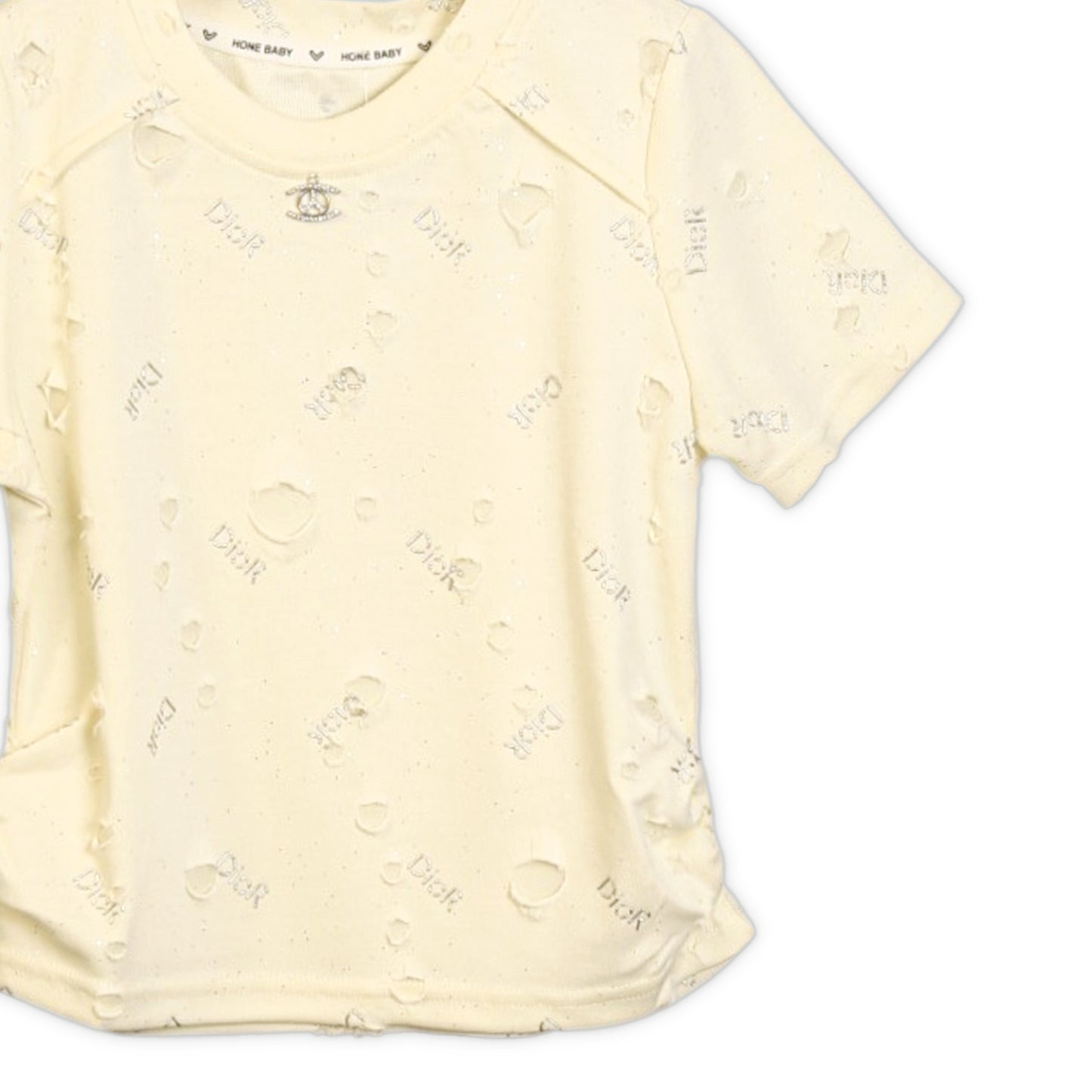 Dior Star Print Cream Tee