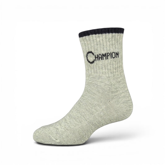 CHAMPIONS GREY ANKLE BOY SOCKS