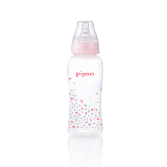 PP STREAM LINE PRINTED BOTTLE 250, PINK
