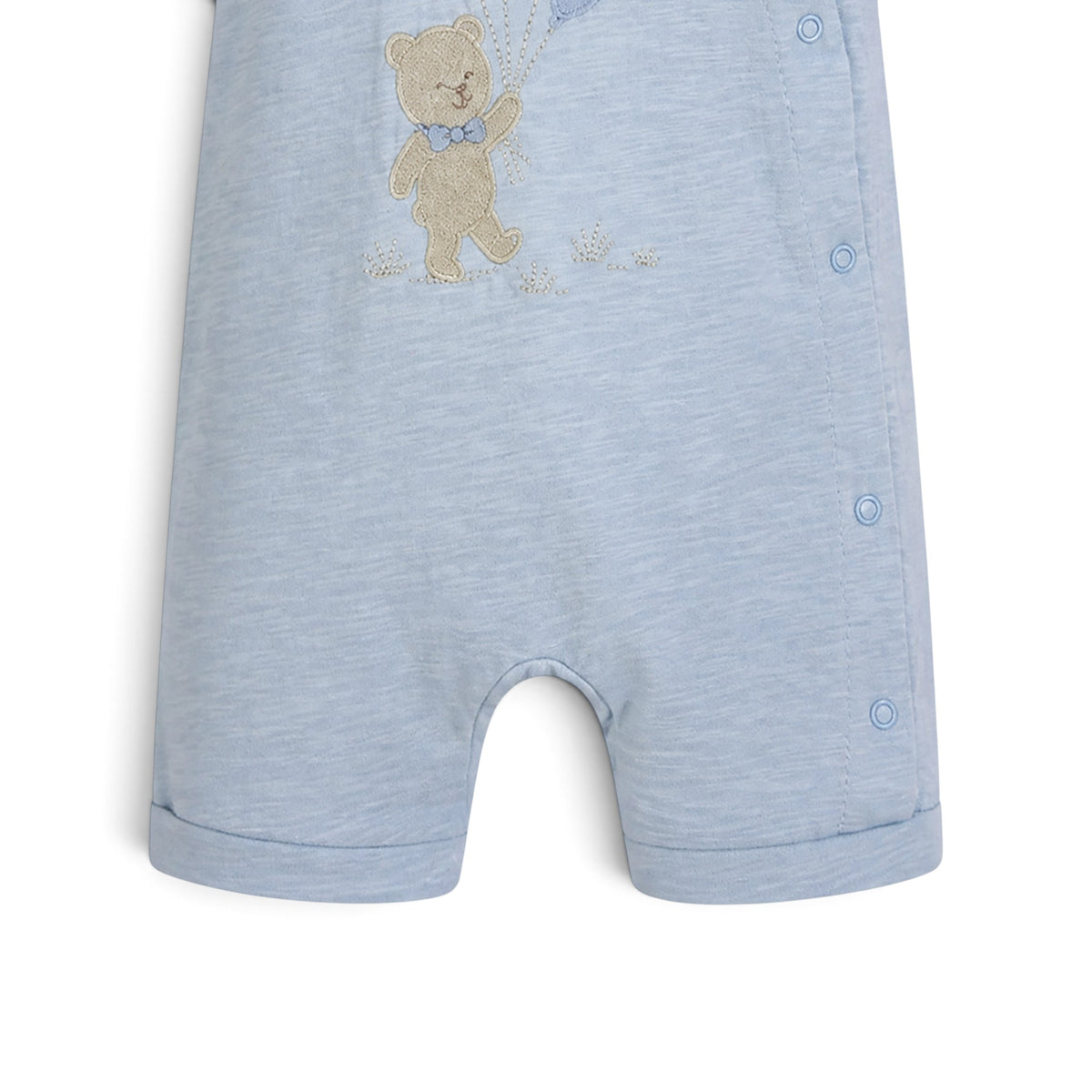 BABY BOY TEDDY BEAR & BALLOONS ROMPER