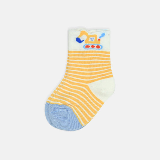 BOY SOCKS BUMBLEBEE STRIPE DUO