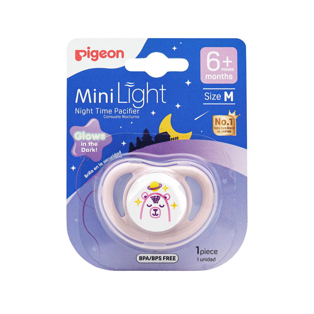 MINILIGHT NIGHT TIME PACIFIER BEAR (M)
