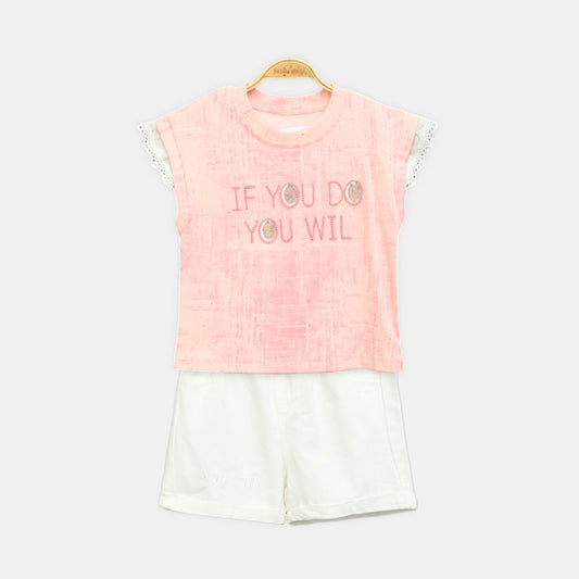 Girl 2-Piece Pink Set