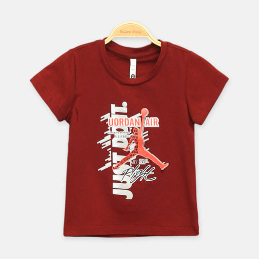 Maroon Jordan Air Tee