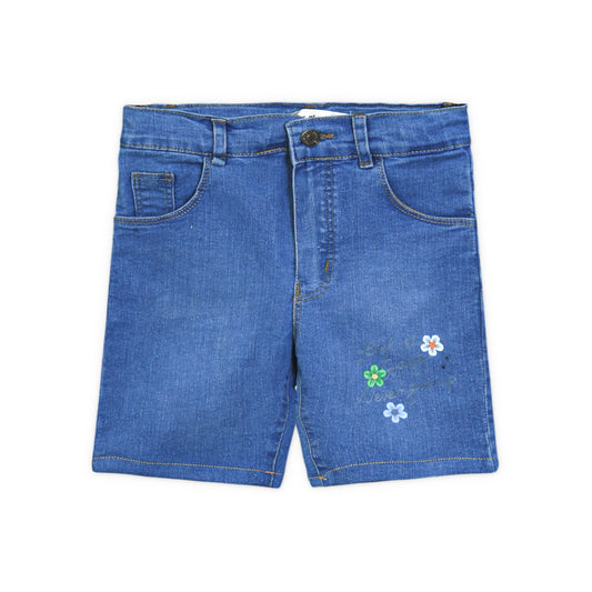 LIGHT BLUE FLOWER MOTTO SHORT