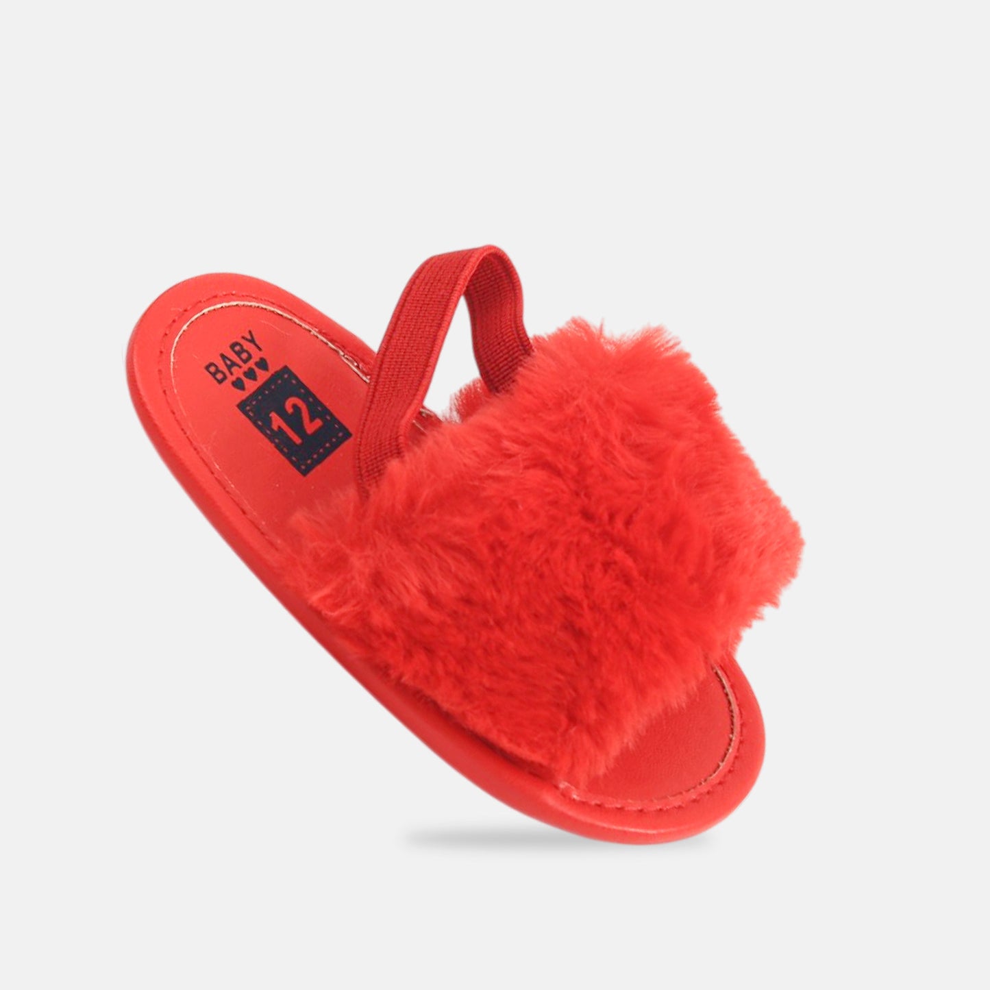 Red Furry Step Prewalkers