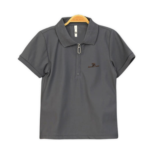 ZIPPER GREEN POLO