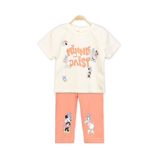 MINNIE AND DAISY YELLOW SUIT