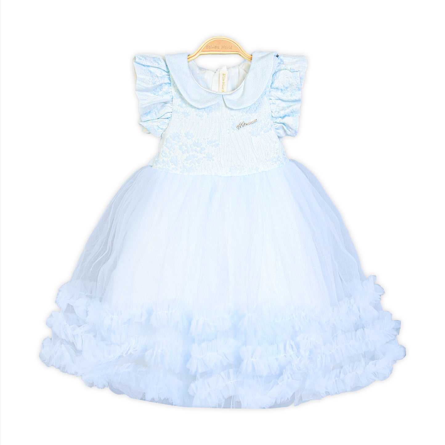 BALALAN CONTRAST TULLE FROCK