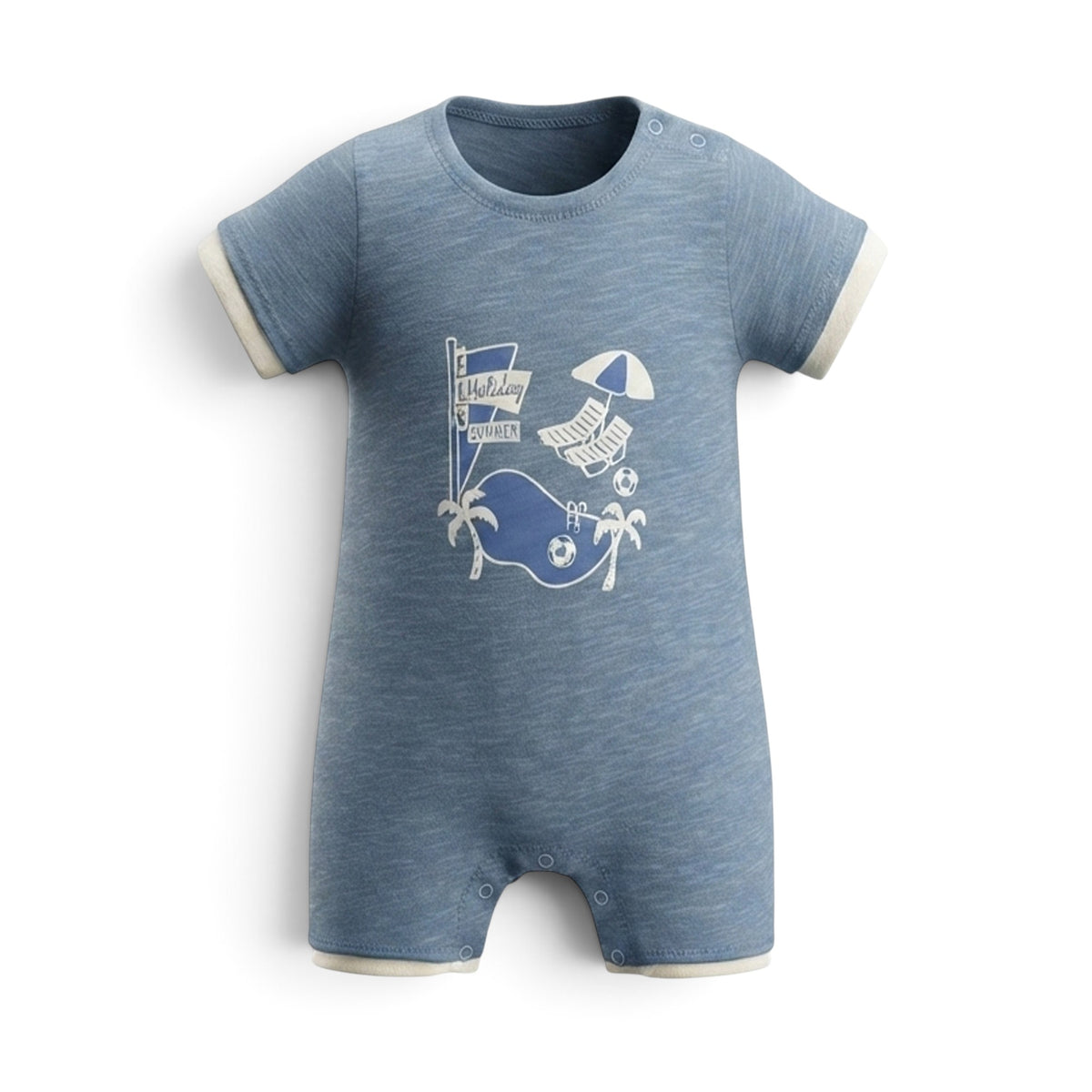 BABY BOY "HOLIDAY SUMMER" ROMPER