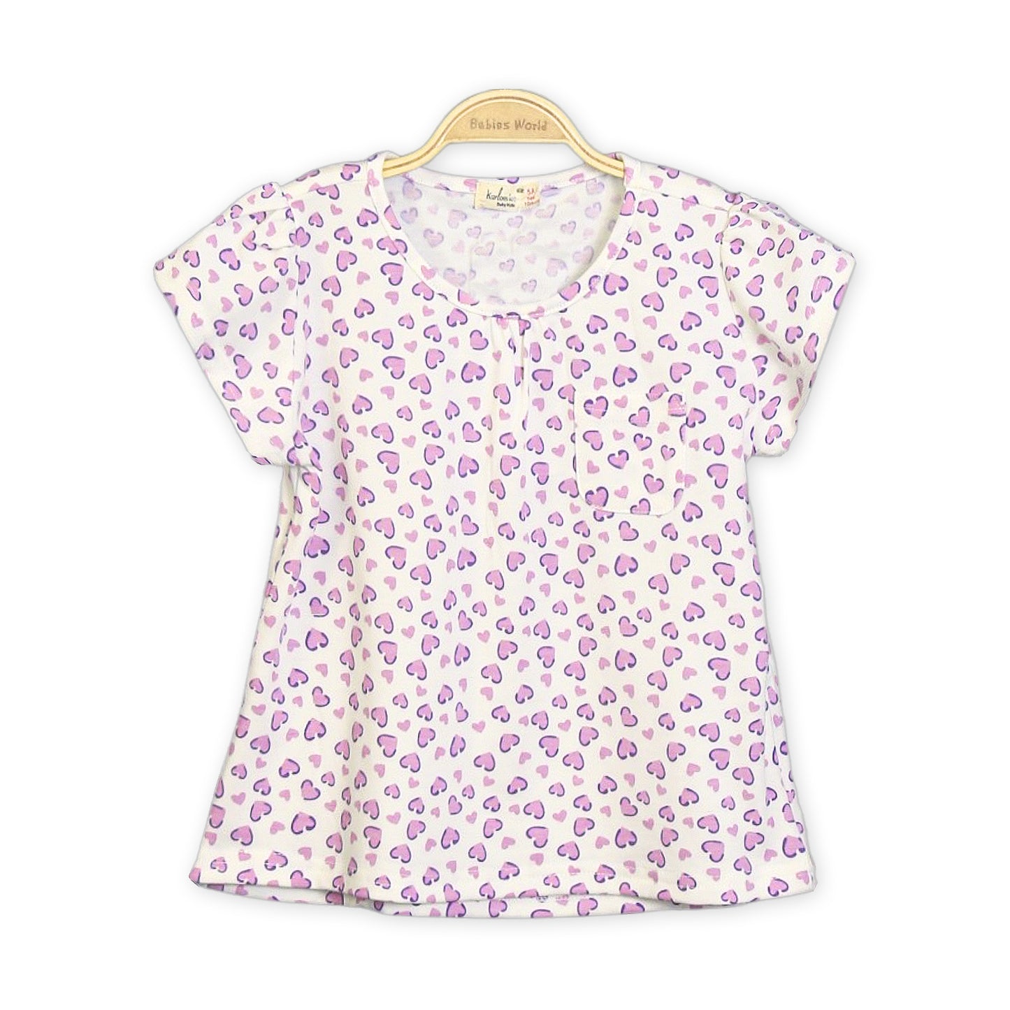 Lovely Purple Heart Tee