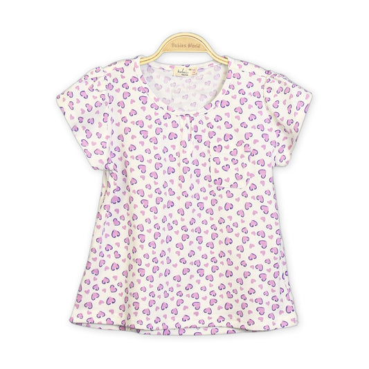 Lovely Purple Heart Tee