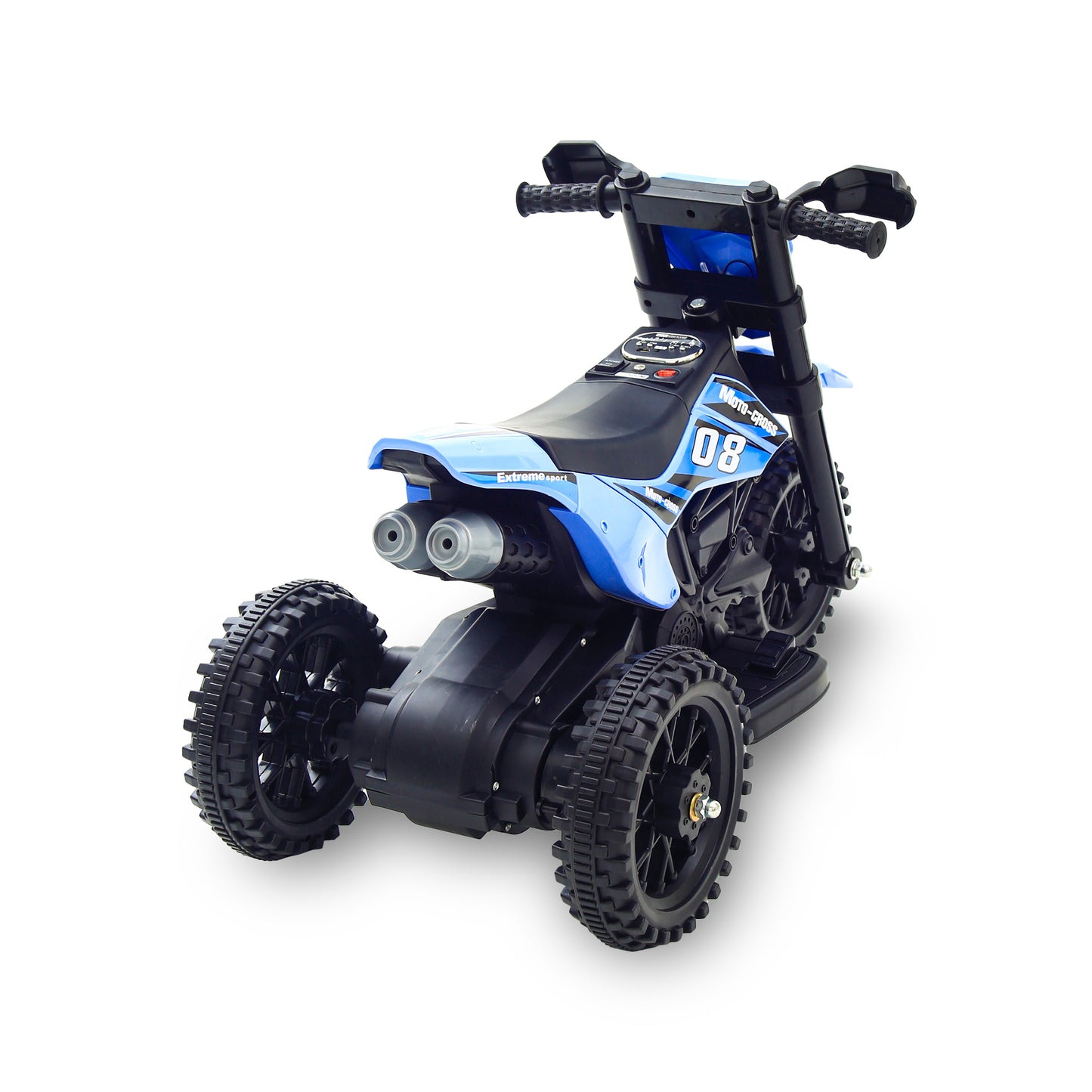 BATTERY BIKE BLUE KIDS SPORTY BATTERY RIDE-ON