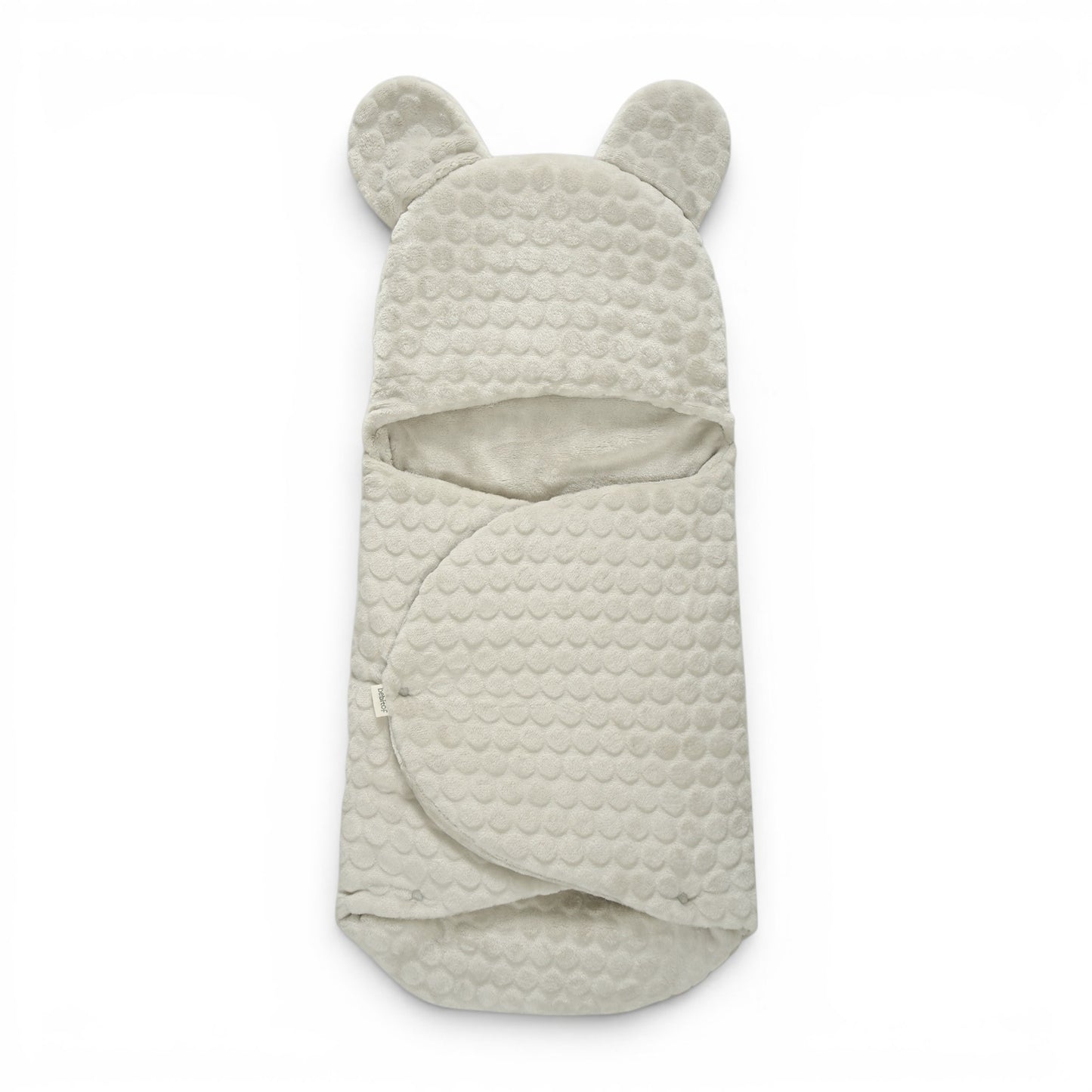 BEIGE TEXTURED HOODED CARRY NEST