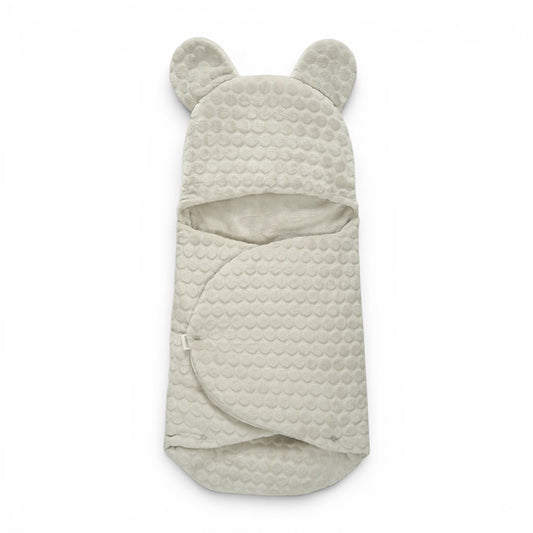 BEIGE TEXTURED HOODED CARRY NEST