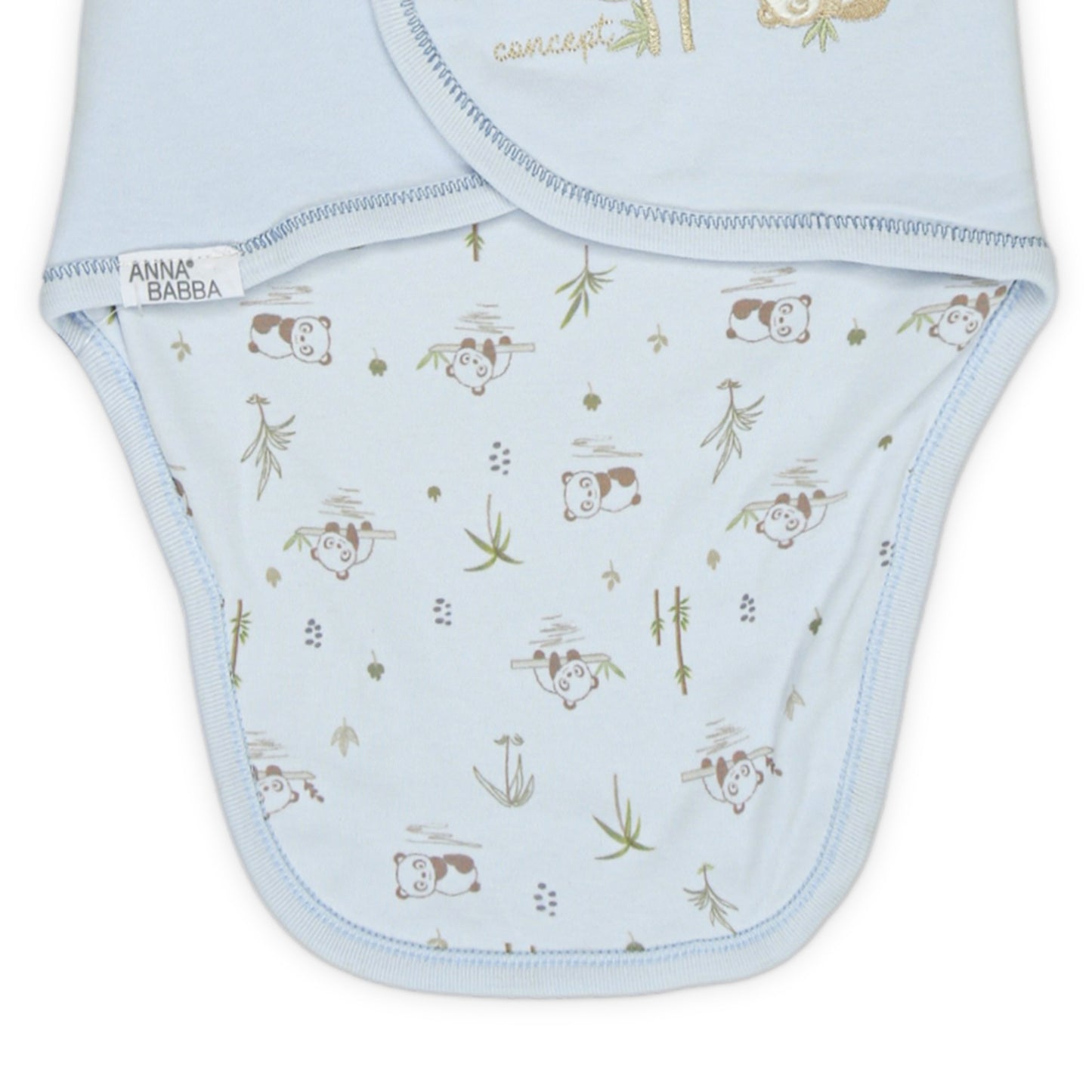 SKY BLUE SWADDLE WRAPPING SHEET