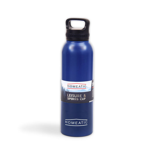 STEEL WATER BOTTLE 730 ML BLUE