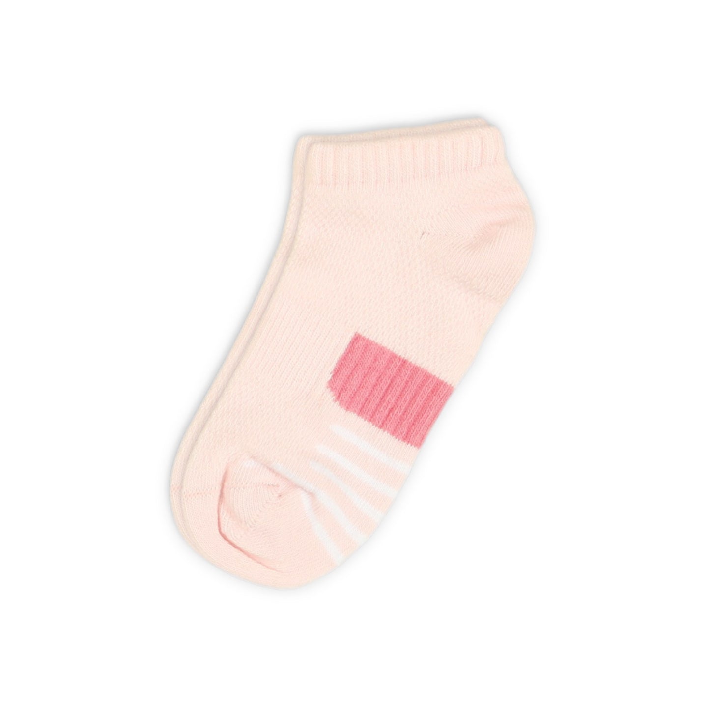 PINK STRIPED SOCK GIRL SOCKS