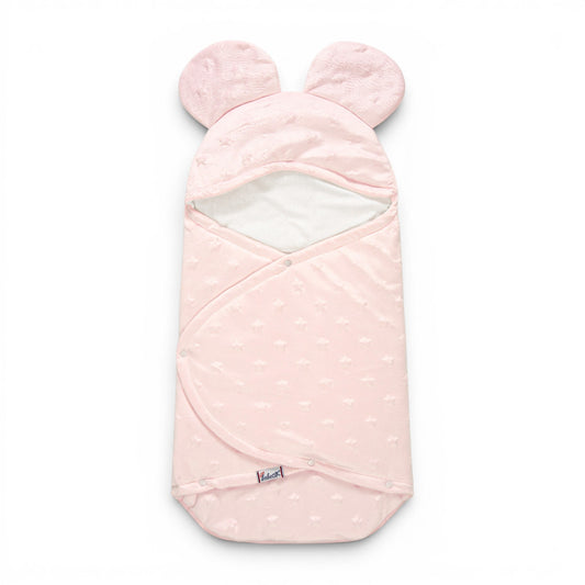 PINK PLUSH HOODED CARRY NEST