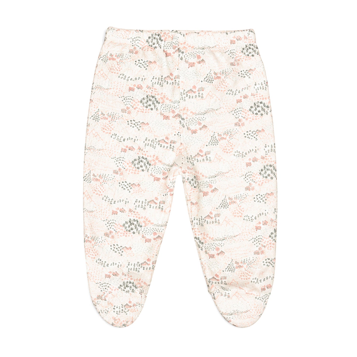 PINK SCENIC PRINT BUNNY BABY GIRL GIFT SET