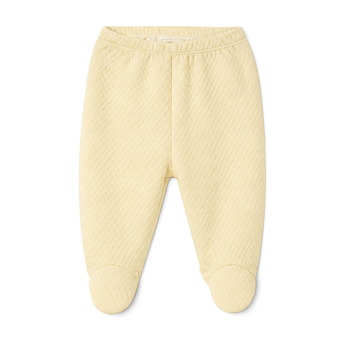 CREAM AND BEIGE RUFFLE-FRONT BABY GIRL GIFT SET