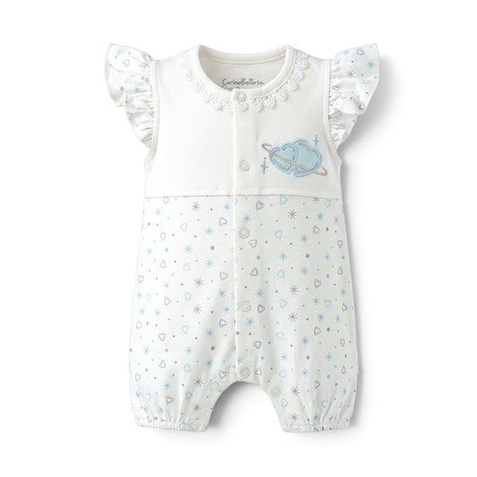 BABY GIRL HEART & SPARKLE ROMPER