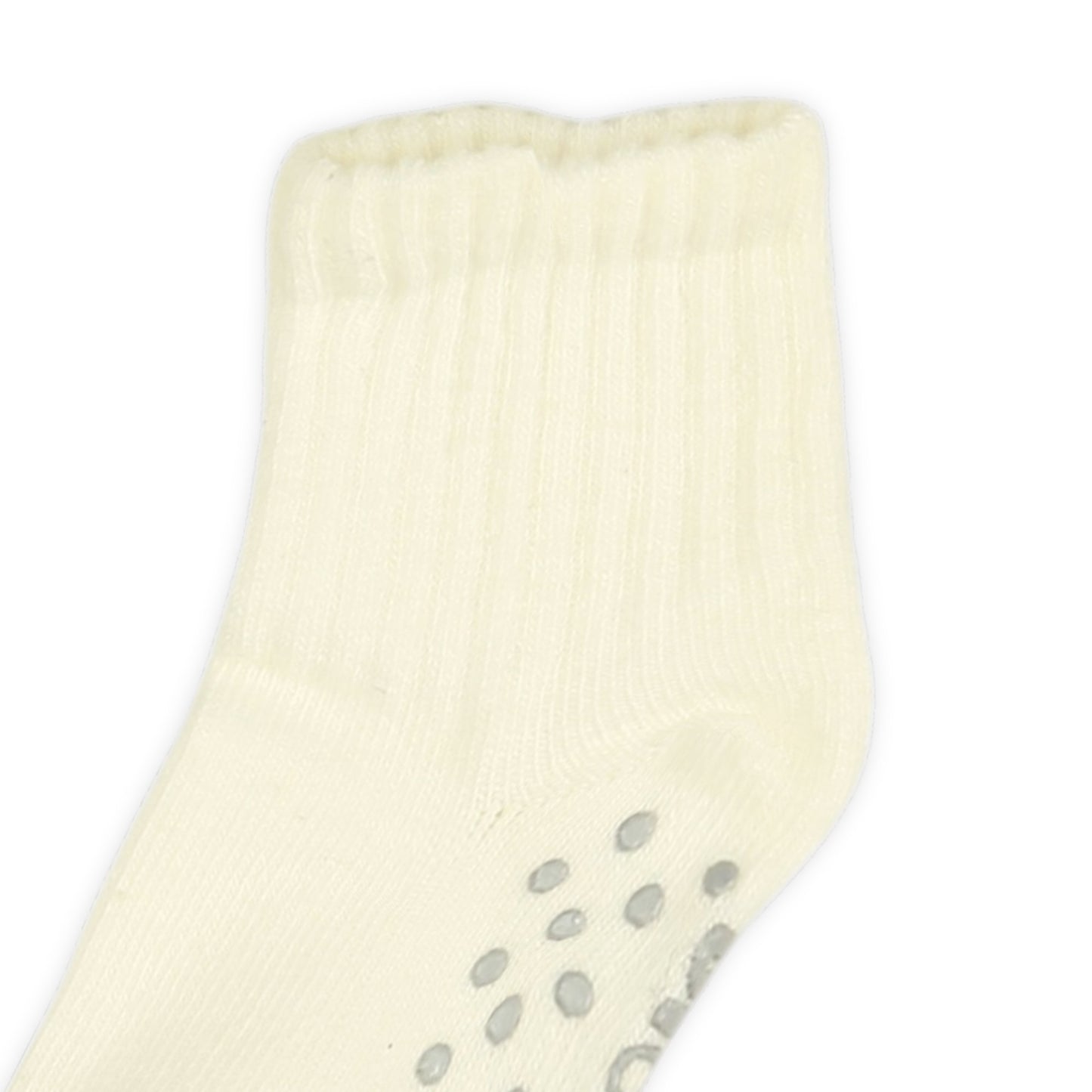 ORGANIC NON-SLIP ANKLE GIRL SOCKS PK-2