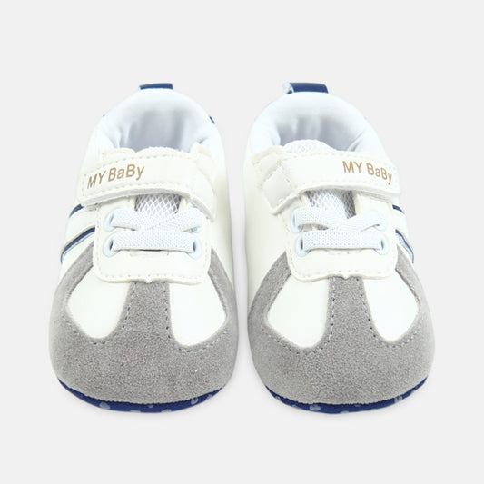 White Contrast Sneakers