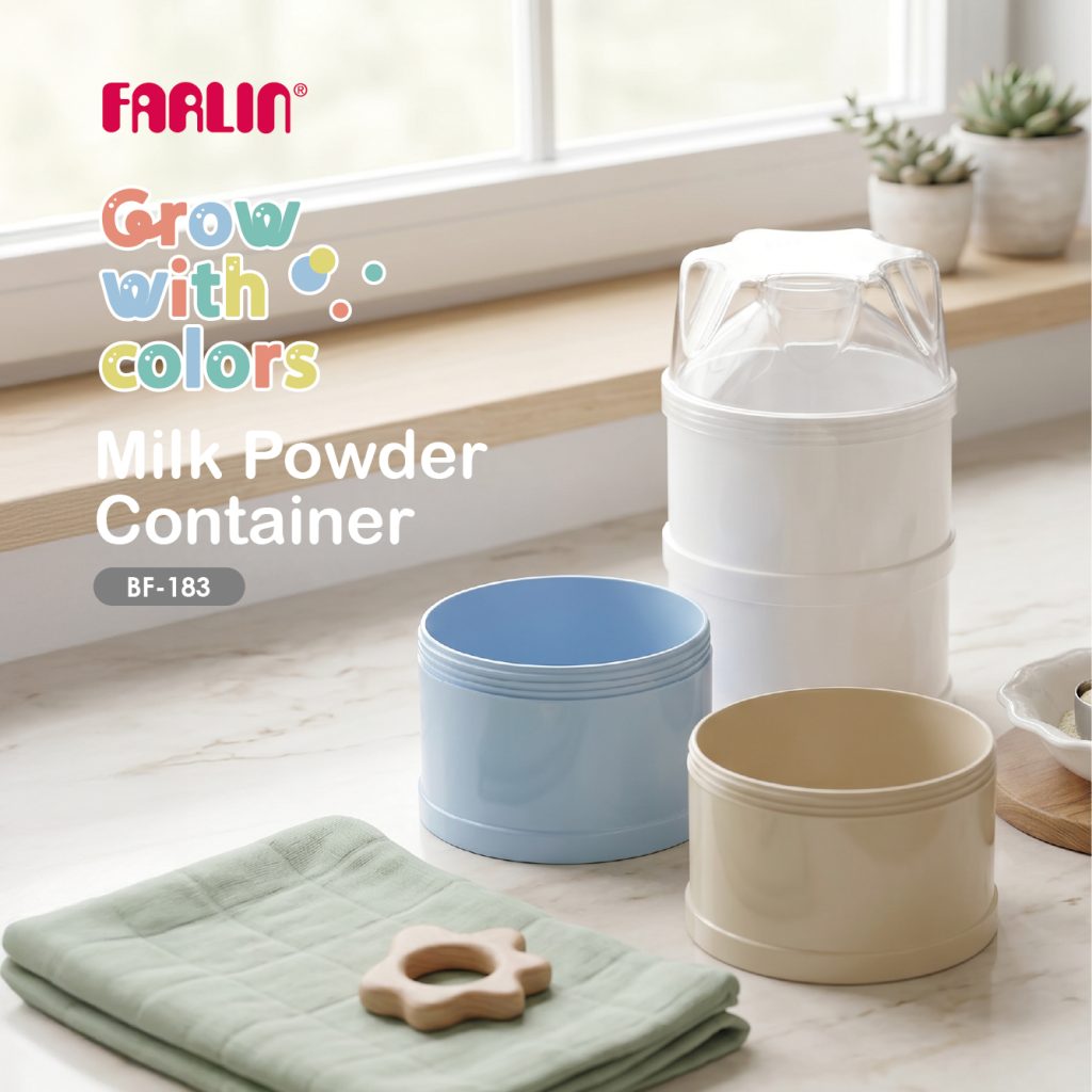 Farlin Milk Container Grow With Colors Green