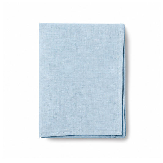 MUSLIN WRAPPING SHEET - SKY BLUE