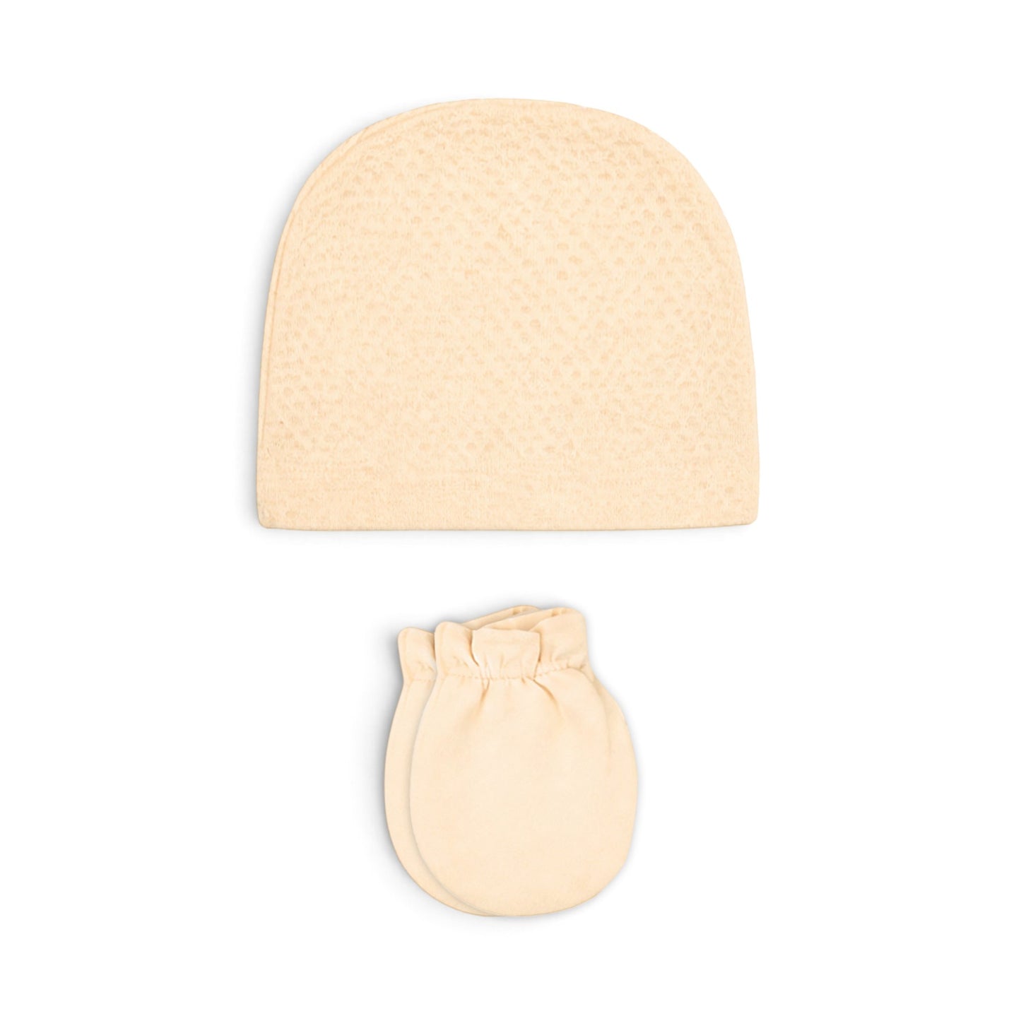PEACH FLORAL APPLIQUE BABY GIRL GIFT SET