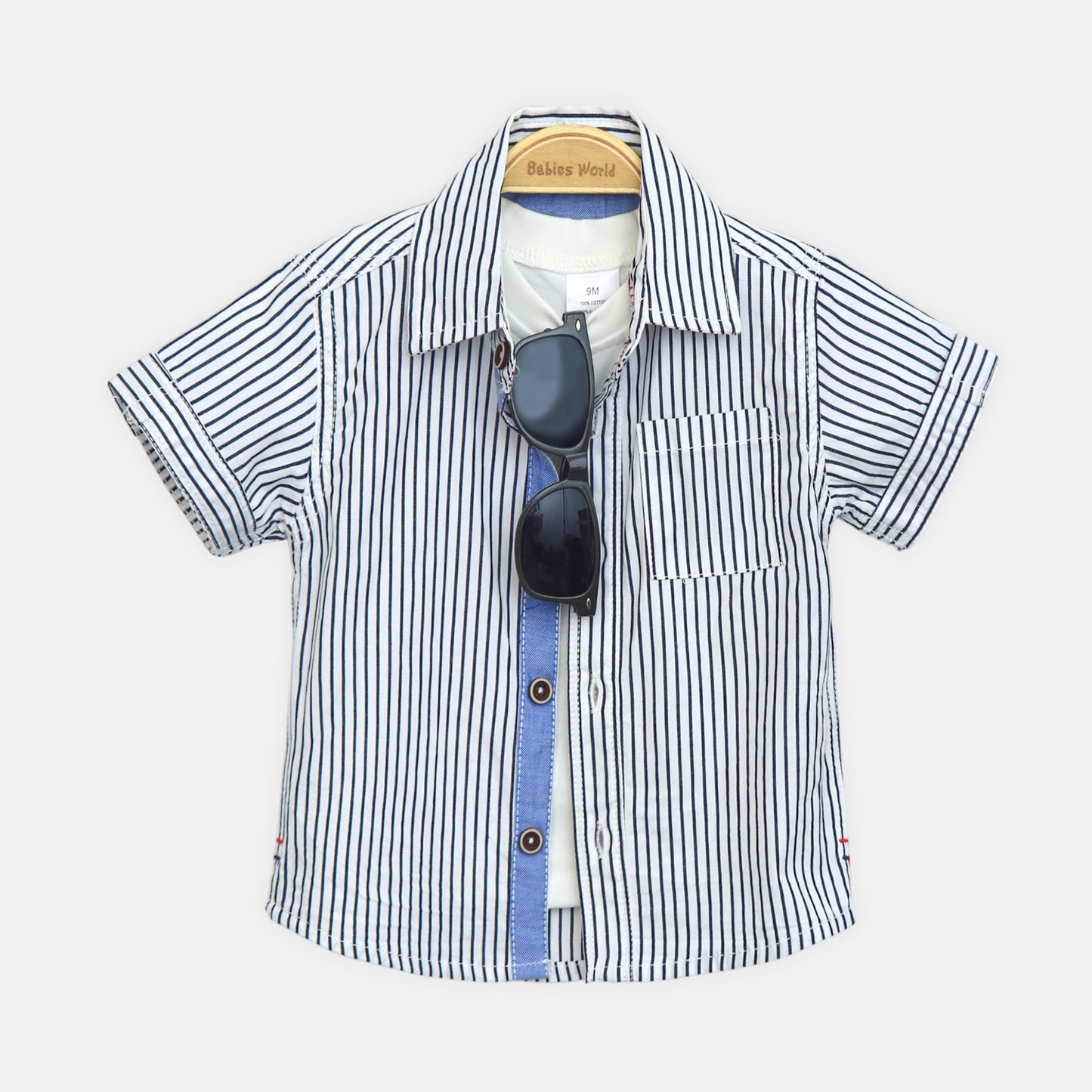 4-Piece Monochrome Checkered Set