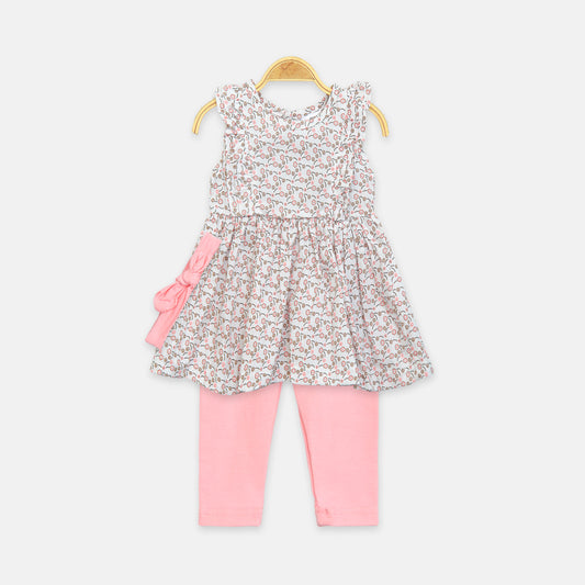 Floral 3-Piece Suit Set