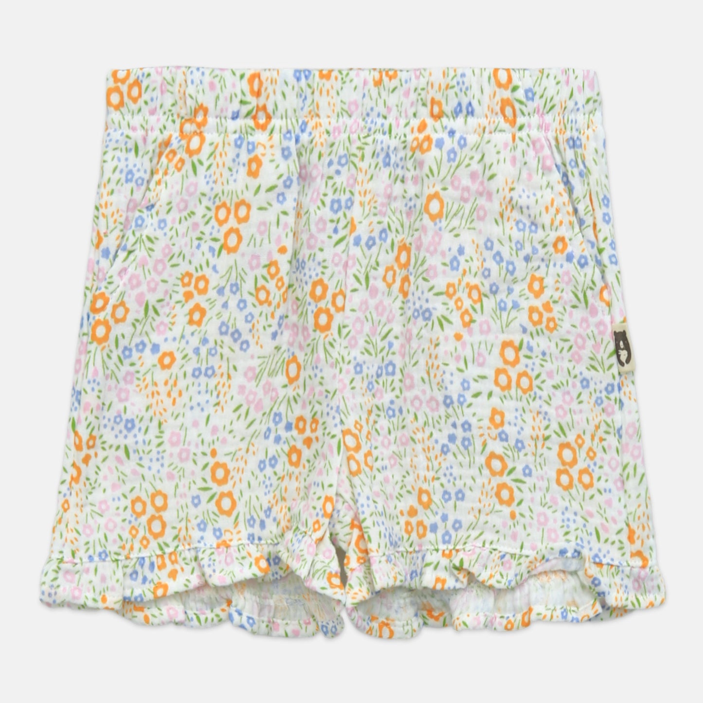 3-Piece Floral Muslin Set With Sunglasses