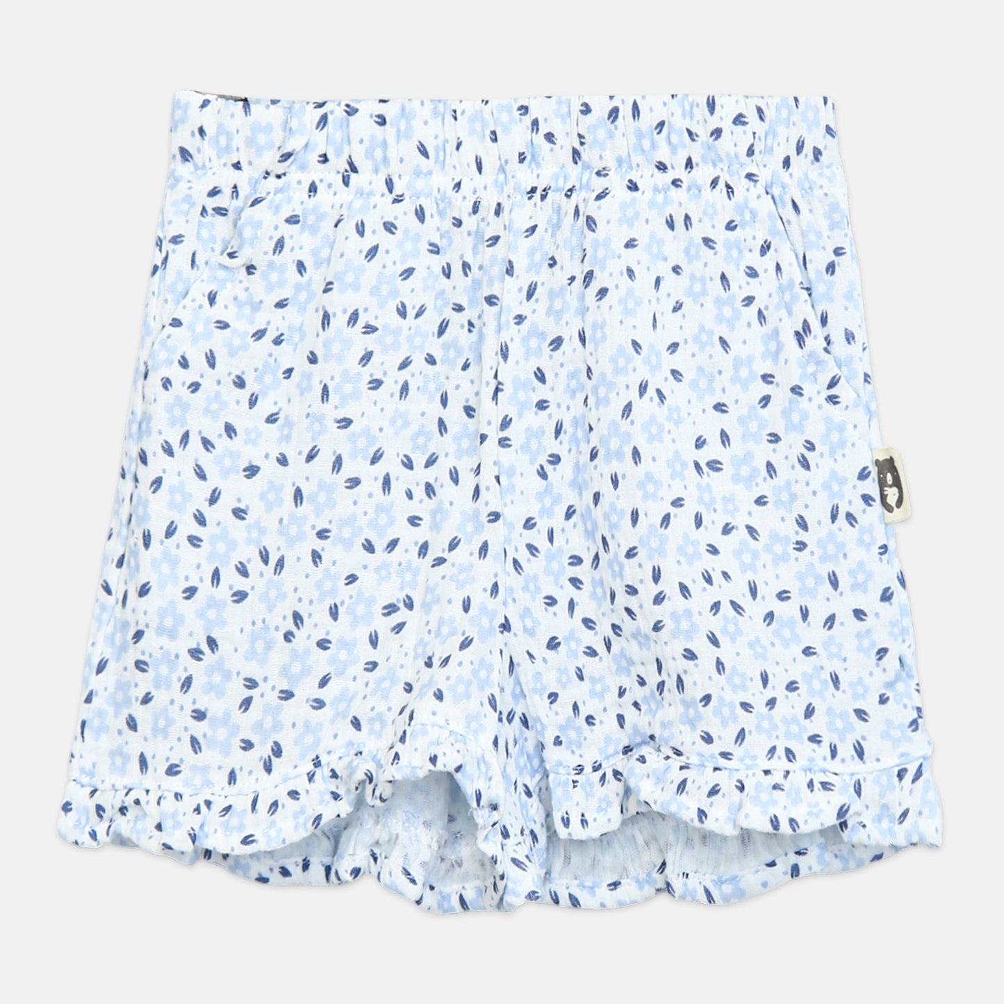 3-Piece Floral Muslin Set With Sunglasses